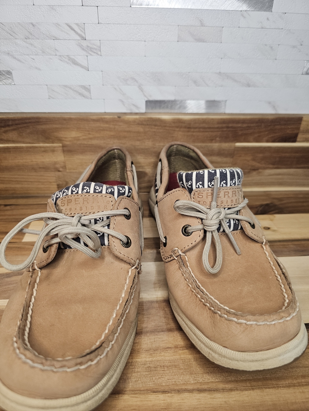 Sperry Men's Tan Boat Shoes S17